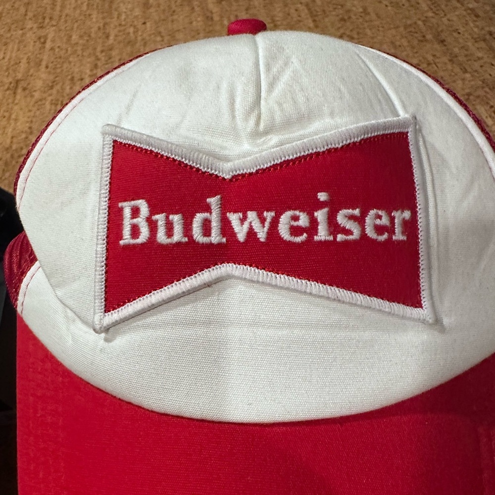 Beer Trucker Hats. Budweiser and Hamms